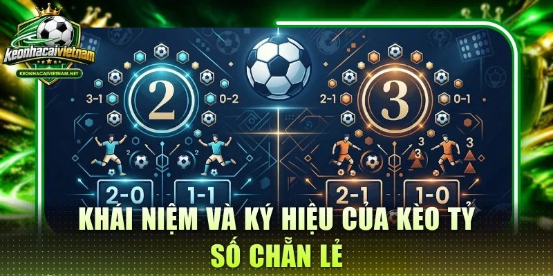 Khái niệm và ký hiệu của kèo tỷ số chẵn lẻ